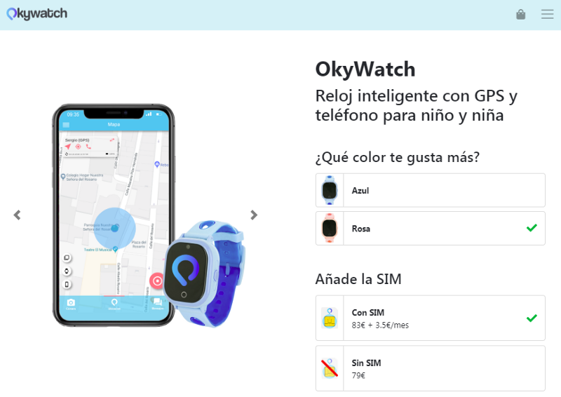 Reloj okywatch cheap