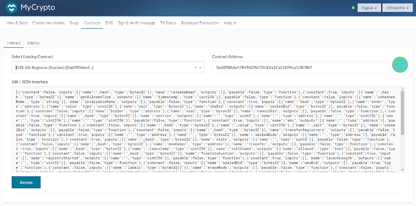 How To Release Your ENS Domain and Get Your ETH Back! | by MyCrypto |  MyCrypto | Medium