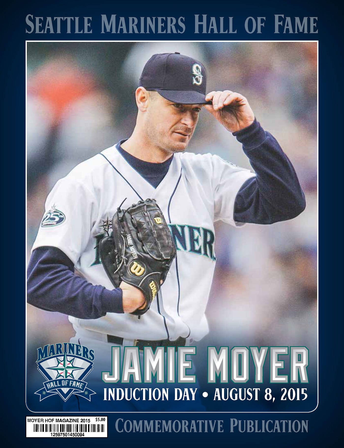 Jamie Moyer LHP - Seattle Mariners Hall of Fame