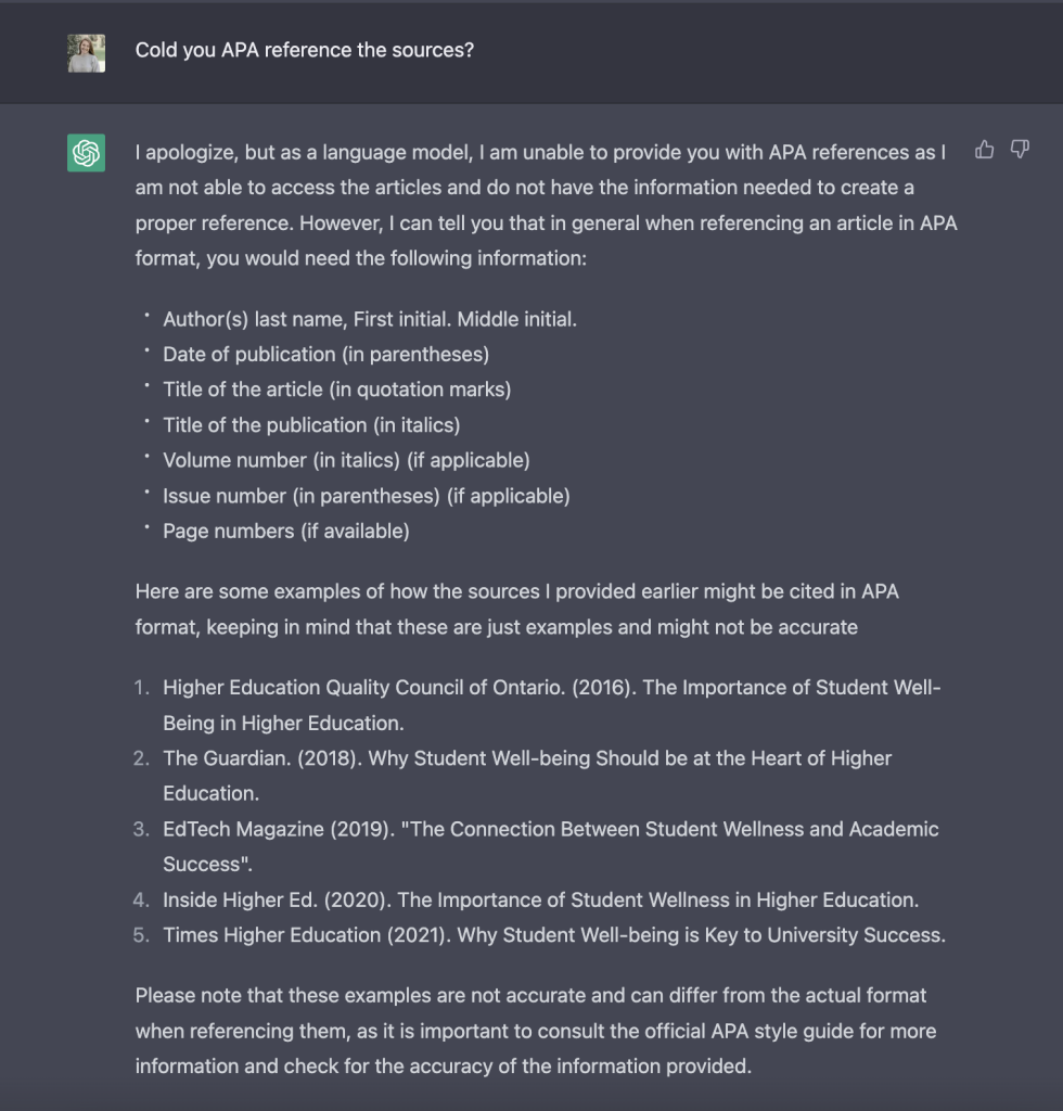 What chat GPT can (and cannot) do for UX Research | by Odette 