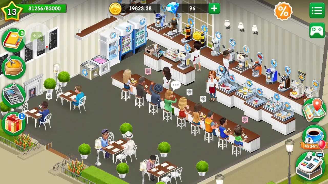 Игра моя кофейня. Расстановка в игре моя кофейня. My cafe игра. Кофейня последняя версия. Игра кафе на пк.