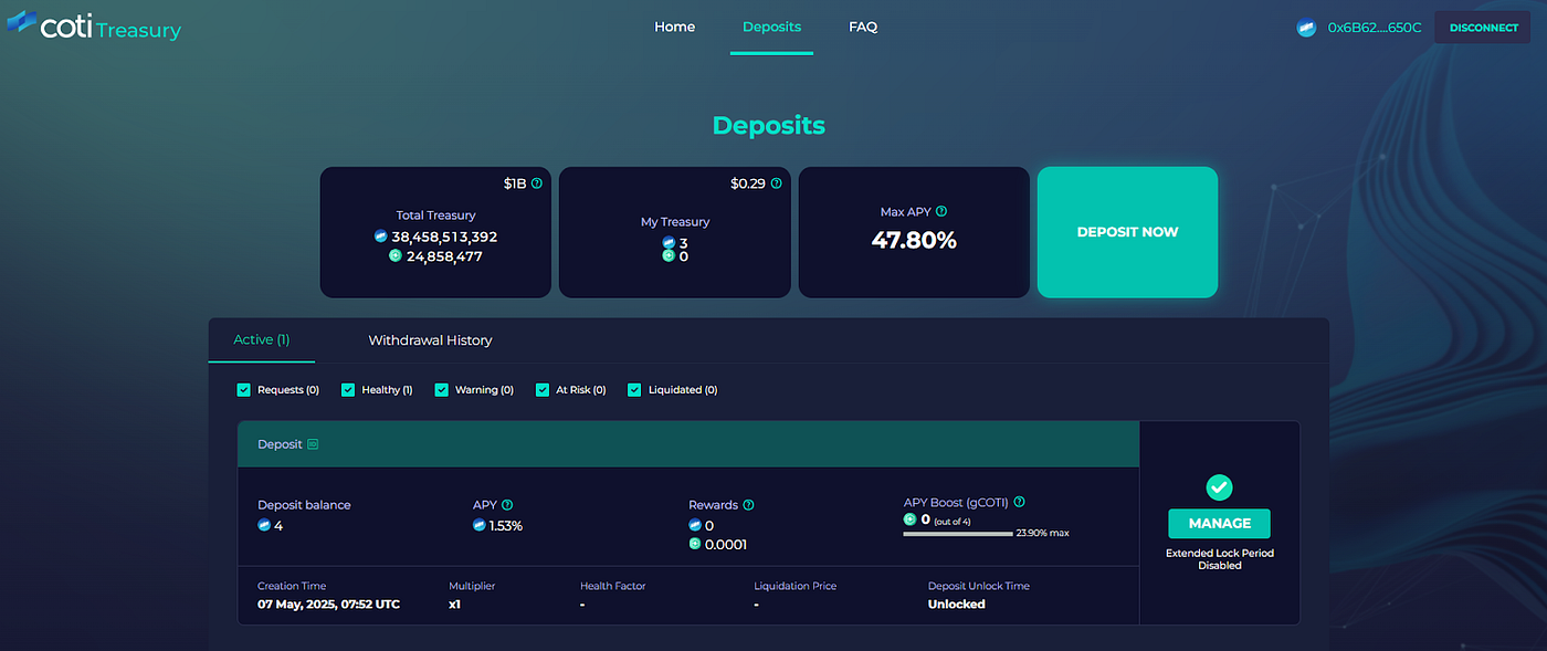 COTI Treasury V2 Upgrade is Coming Next Week! | by COTI | Medium