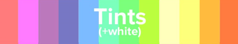 The difference between tints, tones, and shades - Sumy Designs