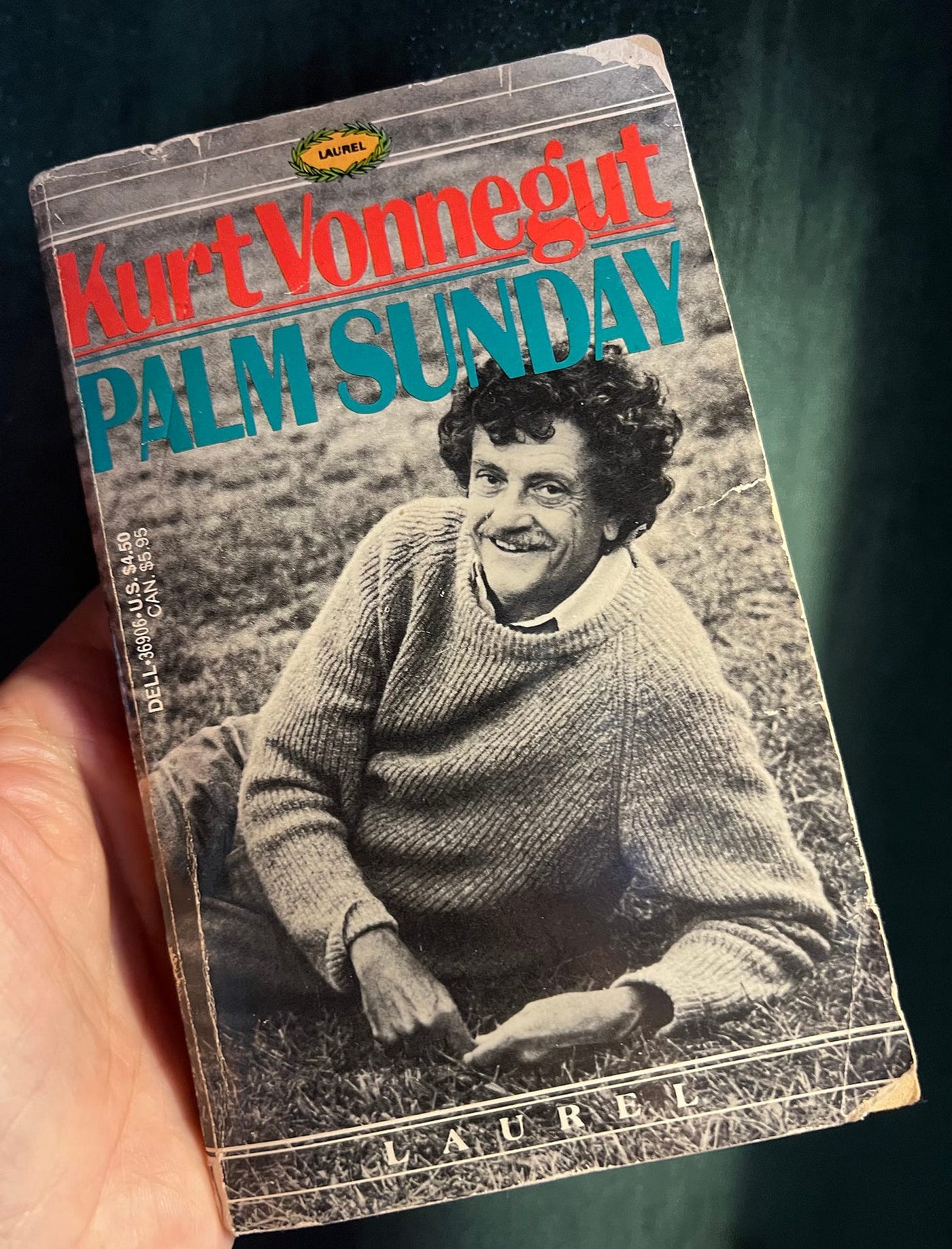 This is more or less an autobiography. I have loved Vonnegut’s books since I learned about him in a college creative writing class. (Photo by Michelle Teheux)