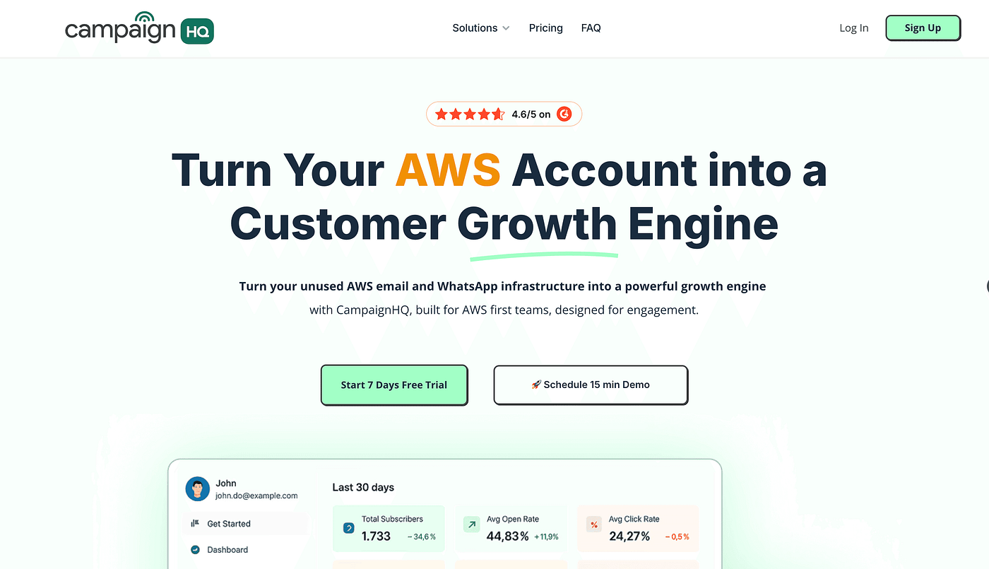 8 Best AWS Alternatives to Netcore in 2025 (Expert-Tested)