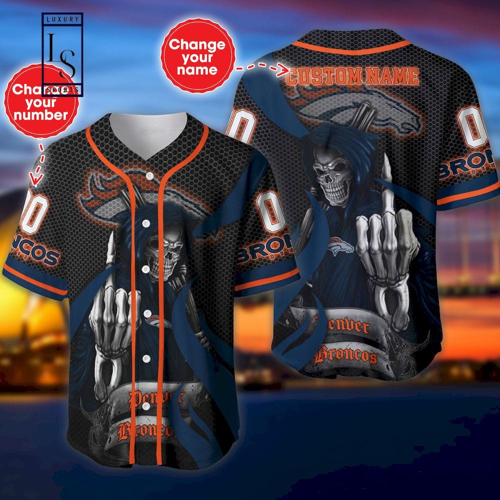 Broncos jersey with your hot sale name