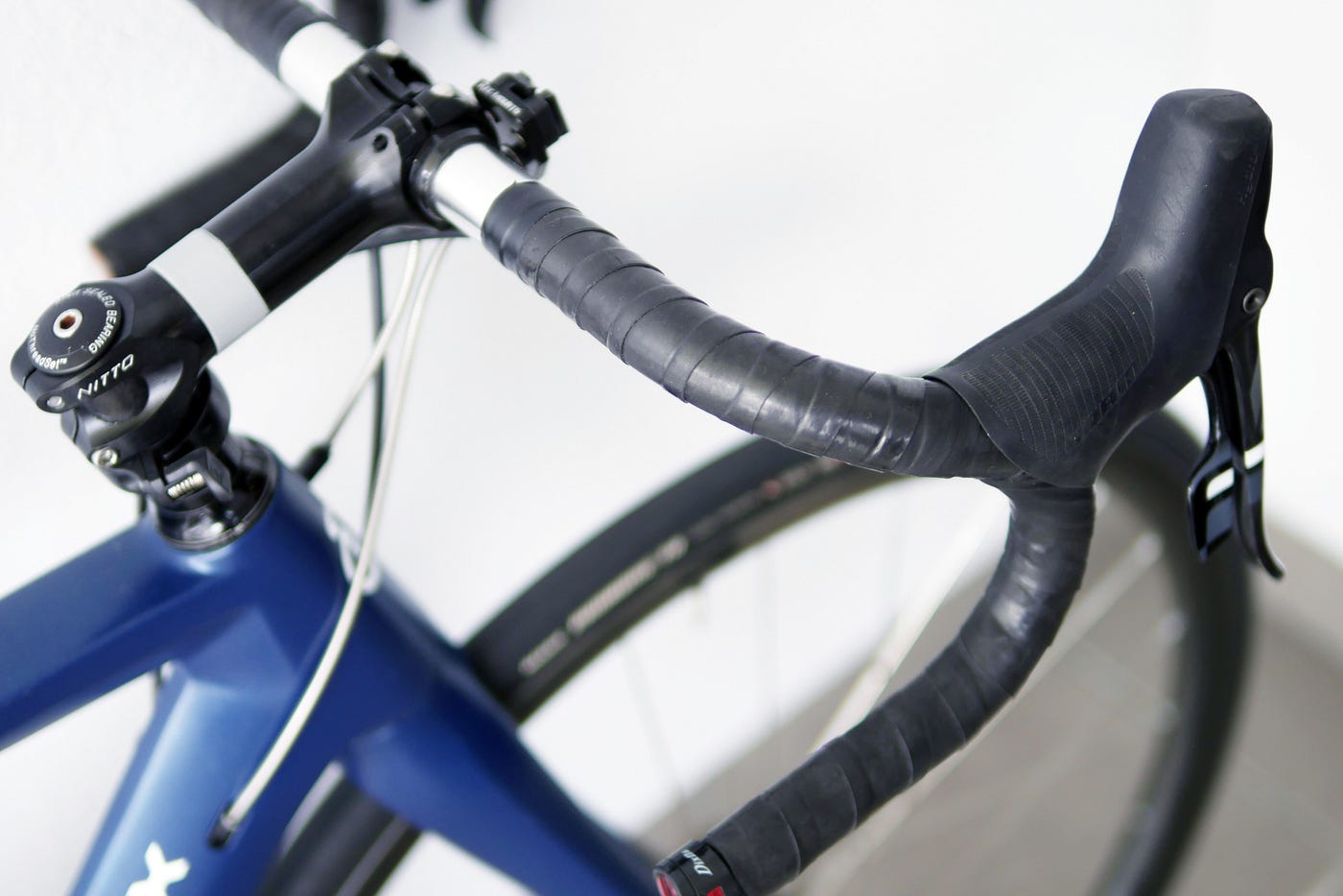 自転車 ハンドルバーNITTO Mod185 400 NITTO 日東 ロード アルミハンドルバー Neat Mod.185 26.0mm シルバー