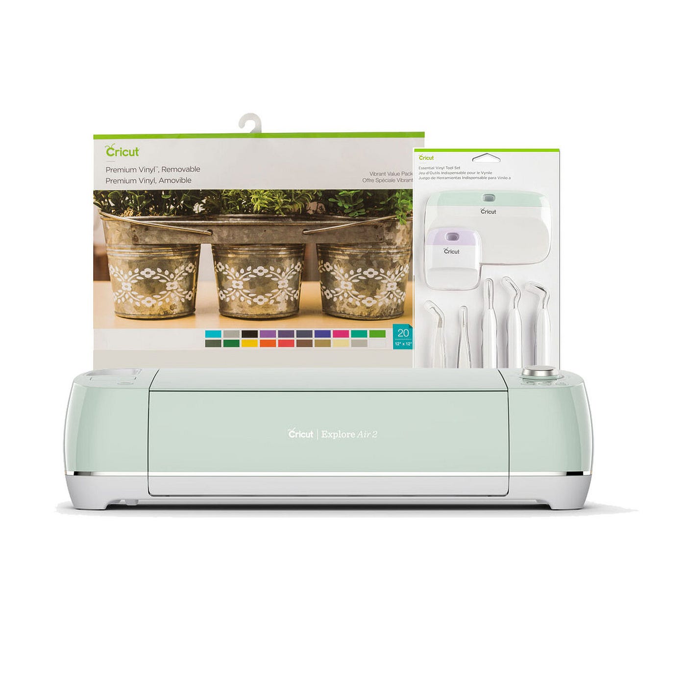 Cricut Mint Explore Air 2 & Materials Bundle