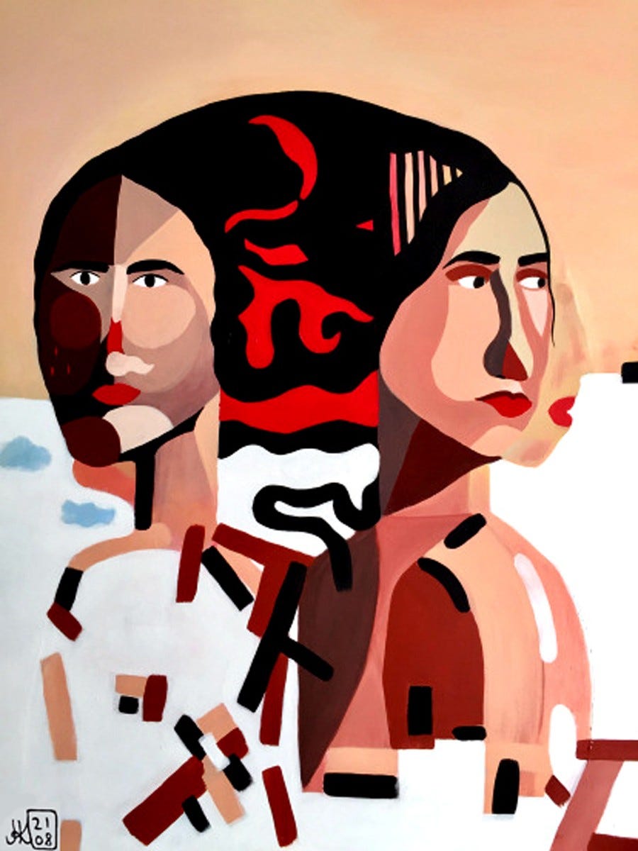 How do artists think? — An insight into the process of painting an artwork  | by Kingas Grapes | Medium