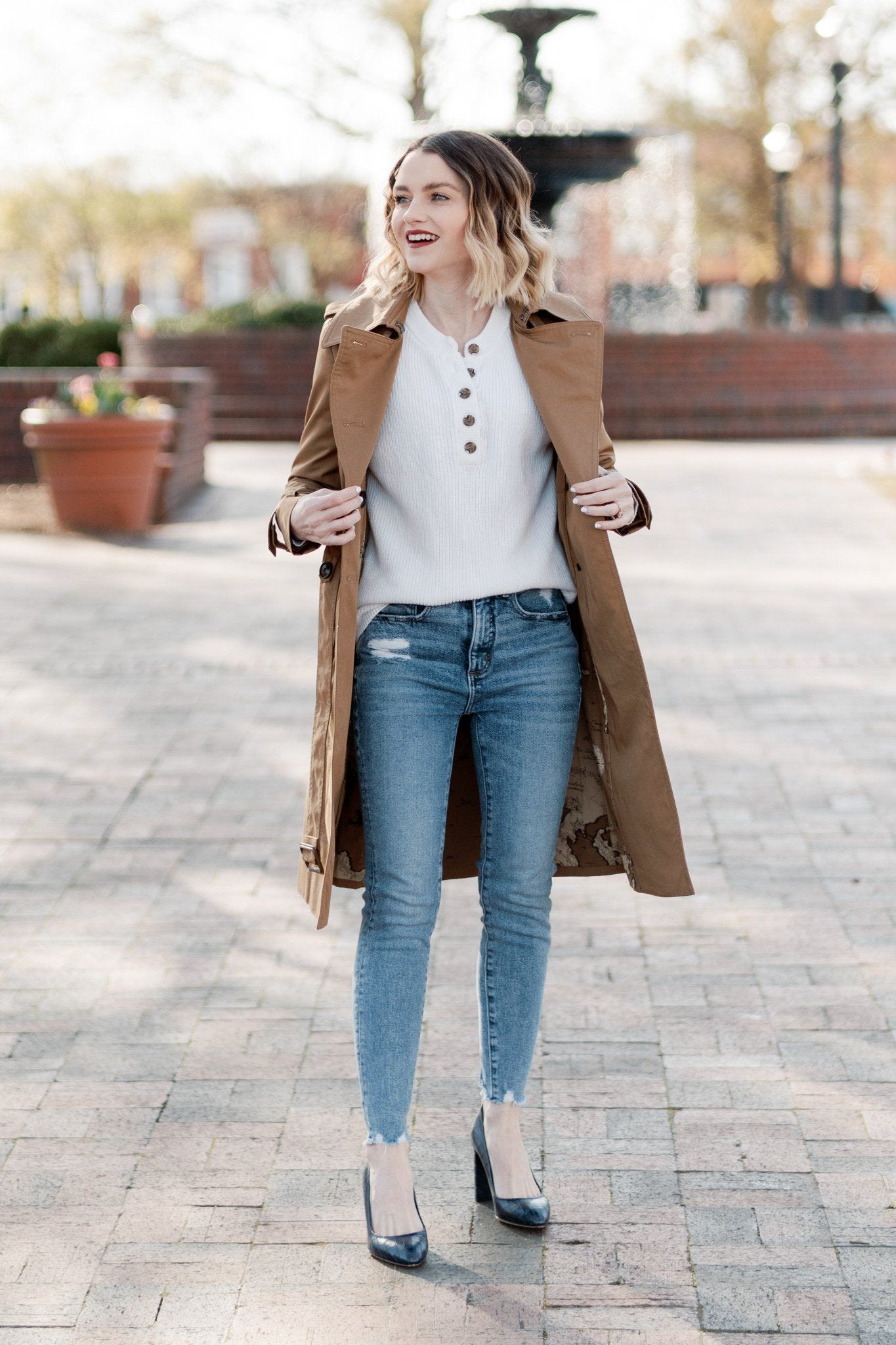 How To Style A Trench Coat When You're Petite | by Chicute | Medium