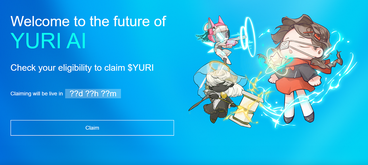 Yuri AI airdrop rules revealed! A comprehensive analysis on how to obtain  more airdrop weight! | by Yuri AI | Medium