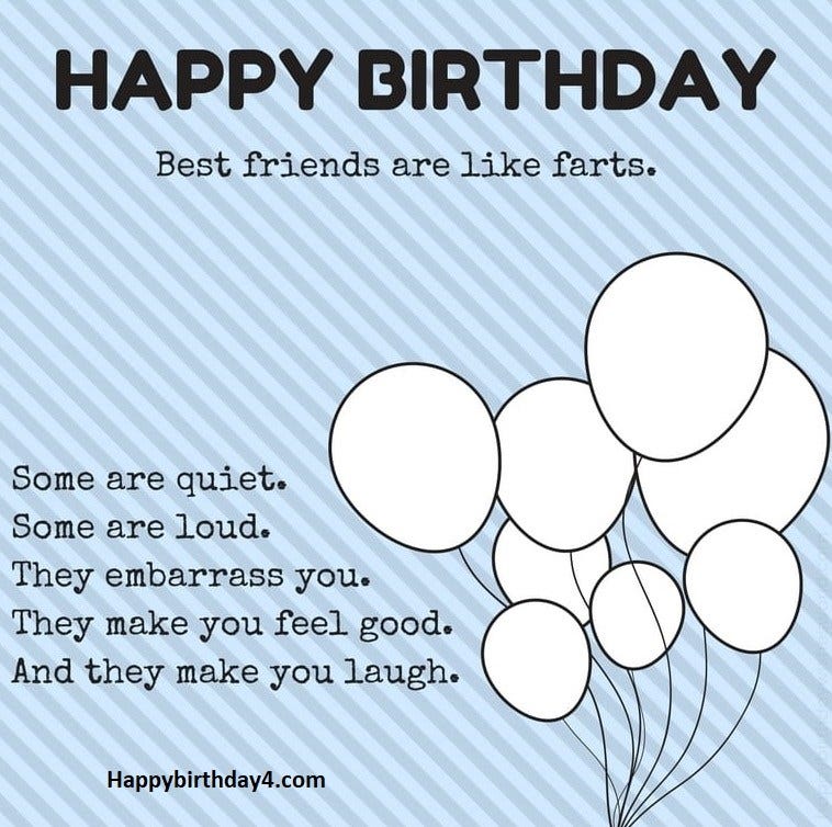 Birthday Wishes for Best Friend. Best friends are the friends who