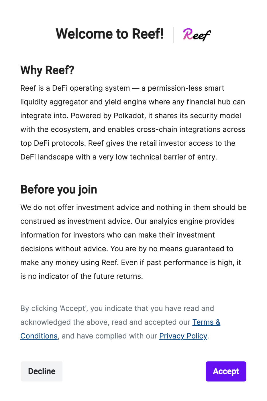 Introducing Reef Bonds, a Flexible DeFi Investment Product | by Reef | Reef  | Medium
