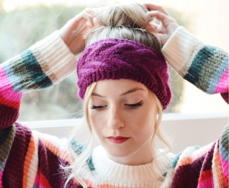 Top 25 Knitting Patterns of Headband and Ear Warmer | by Avery Smith |  Medium