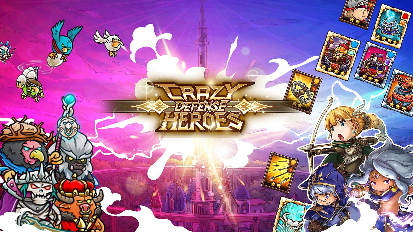 Crazy Defense Heroes May and June's play-to-earn reward pool consists of  1,800,000 TOWER each, by Animoca Brands, Tower Ecosystem