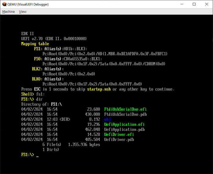 A hitchhiker&rsquo;s guide to UEFI programming in Windows | by d 