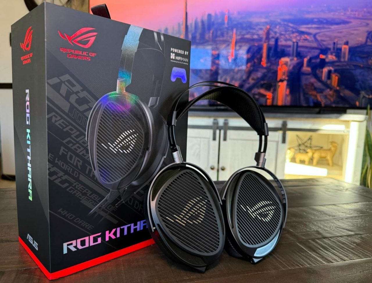 ASUS ROG Kithara Gaming Headset REVIEW Premium Sound for Music and