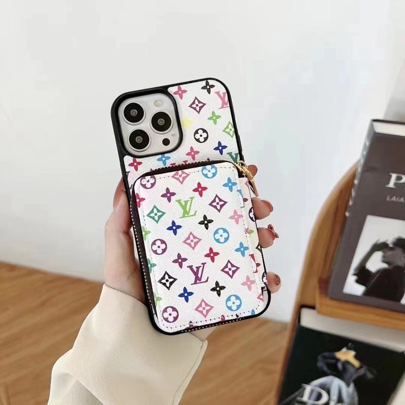 Louis Vuitton Wallet Cover Case For Apple iPhone 14 Pro Max iPhone 13 12