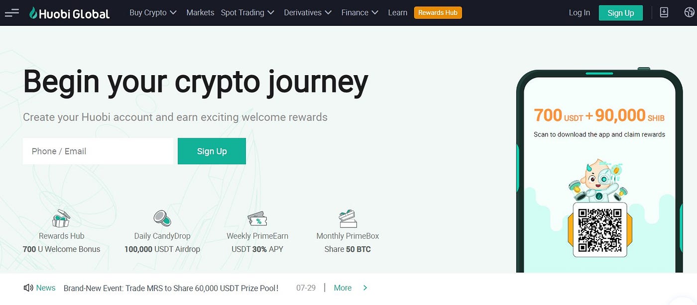 How To Use The Huobi Exchange. This guide contains detailed steps on… | by  Ruma Das | Coinmonks | Medium