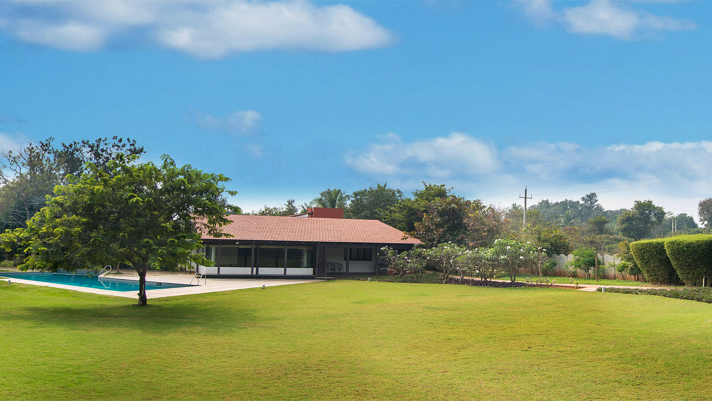 The Blue Sanctuary: Discovering the Finest Villa with Private Pool in Bangalore