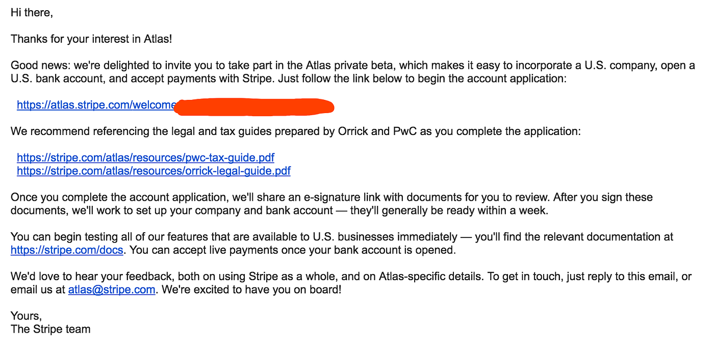 通过Stripe Atlas 在特拉华注册你的公司. 前言：Atlas 是Stripe… | by Aaron | Medium
