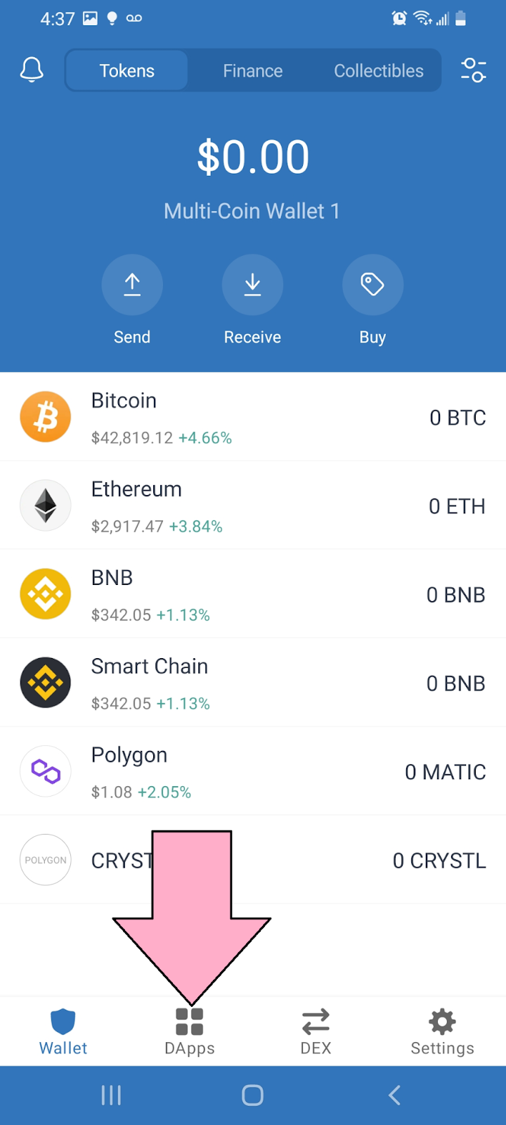 Crystal Clear教育シリーズ 8: Trust WalletでのMATICネットワーク設定方法 - Crystl Finance 日本語公式  - Medium