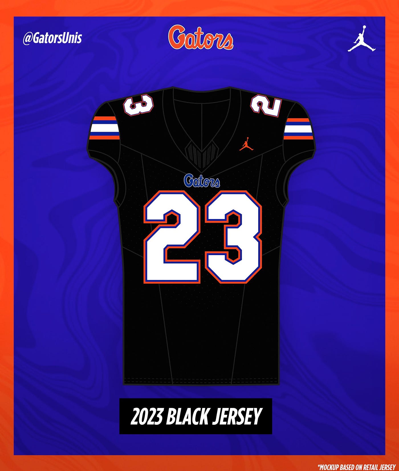 Florida Gators black uniforms revealed, by Gators Uniform Tracker, Aug,  2023