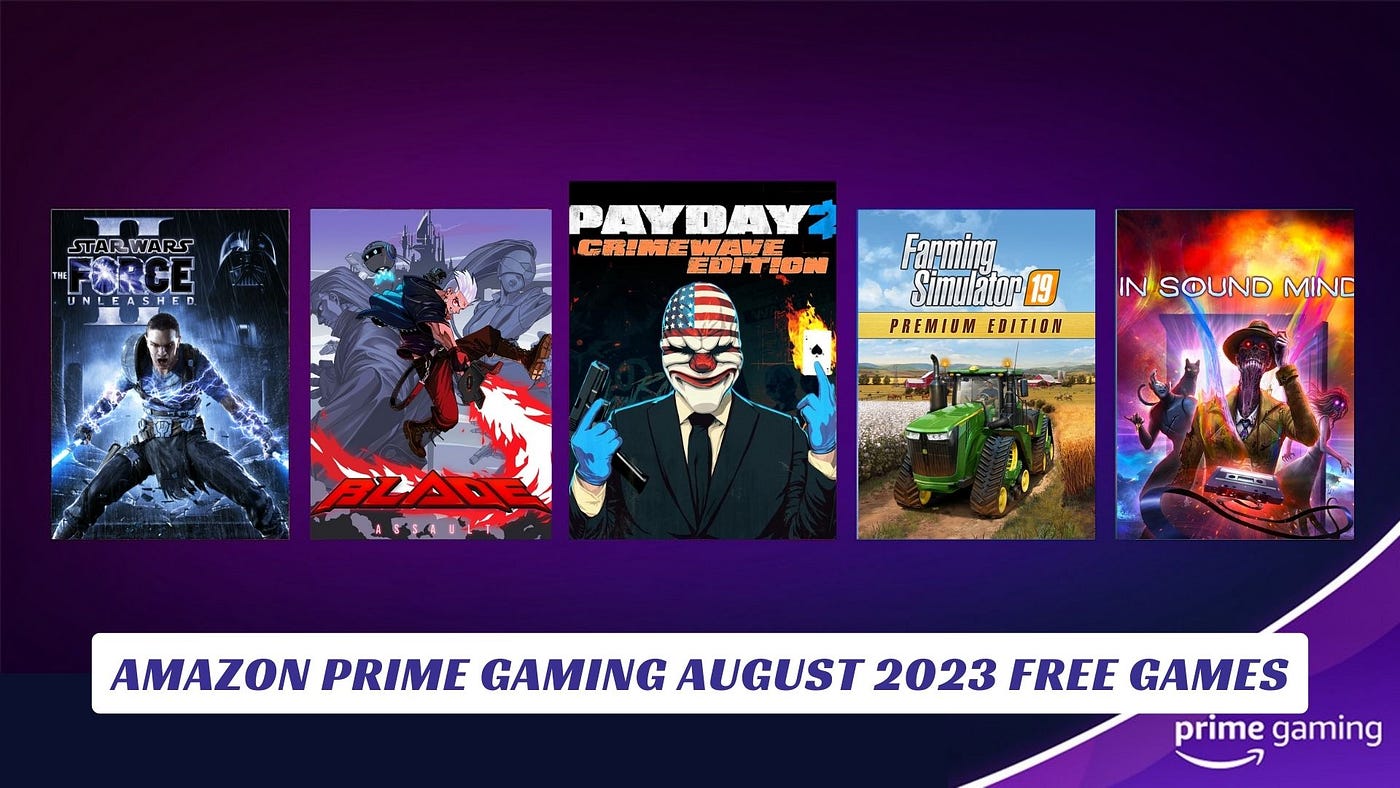 Prime Gaming: Free games and content coming in April 2023
