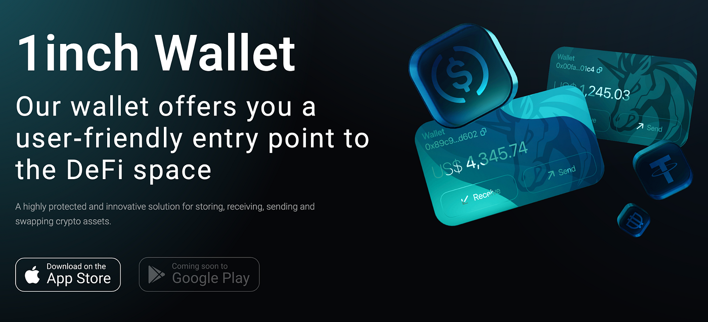 The 1inch Wallet vs. other DeFi wallets: Analyzing the approach in Web3  access, security, user experience, and advanced trading features across  various crypto wallets | by yasinskix | Medium