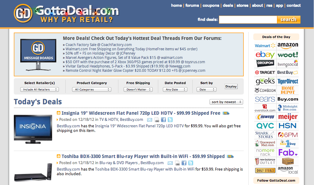 Best Deals Online - Today's Best Daily Deals