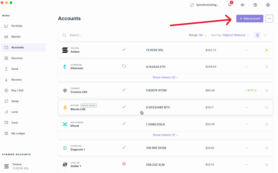 Ledger live에 다양한 형식의 비트코인 ​​계정을 추가하는 방법 | by Sofiaajstone | Medium