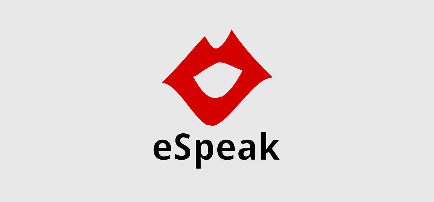 Using espeak-ng (linux package) for text to speech conversion