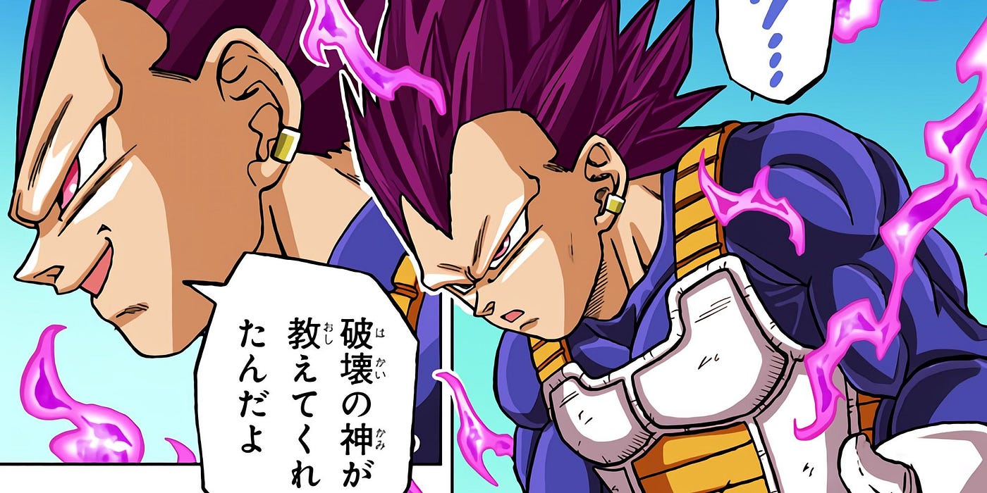 The Road to Ultra Ego. Vegeta's newest transformation, Ultra… | by J Man | Medium