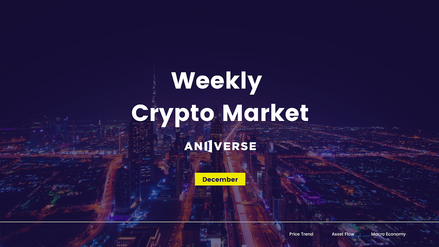 Weekly Crypto Market_ Dec 16, 2022 | by ANIVERSE | ANIVERSE | Medium