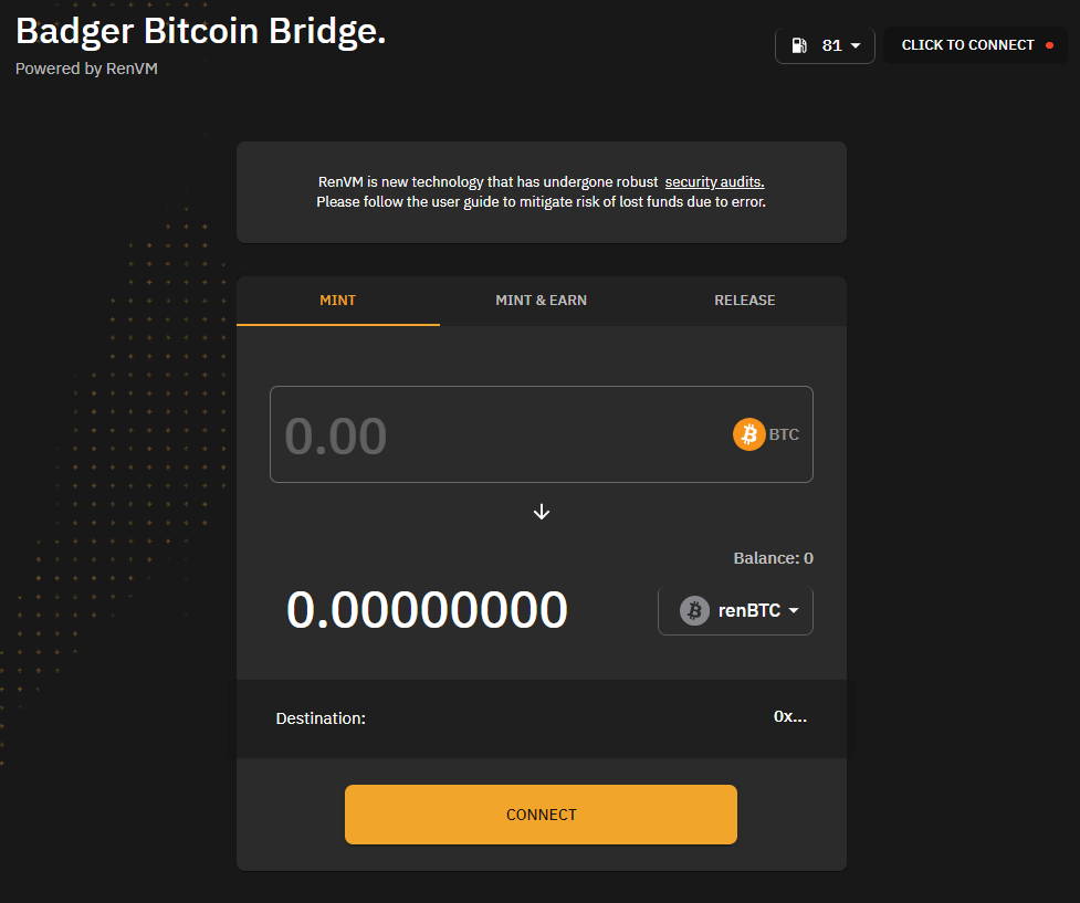 Bring your BTC to DeFi through the Badger Bitcoin Bridge | by BadgerDAO 🦡  | Medium