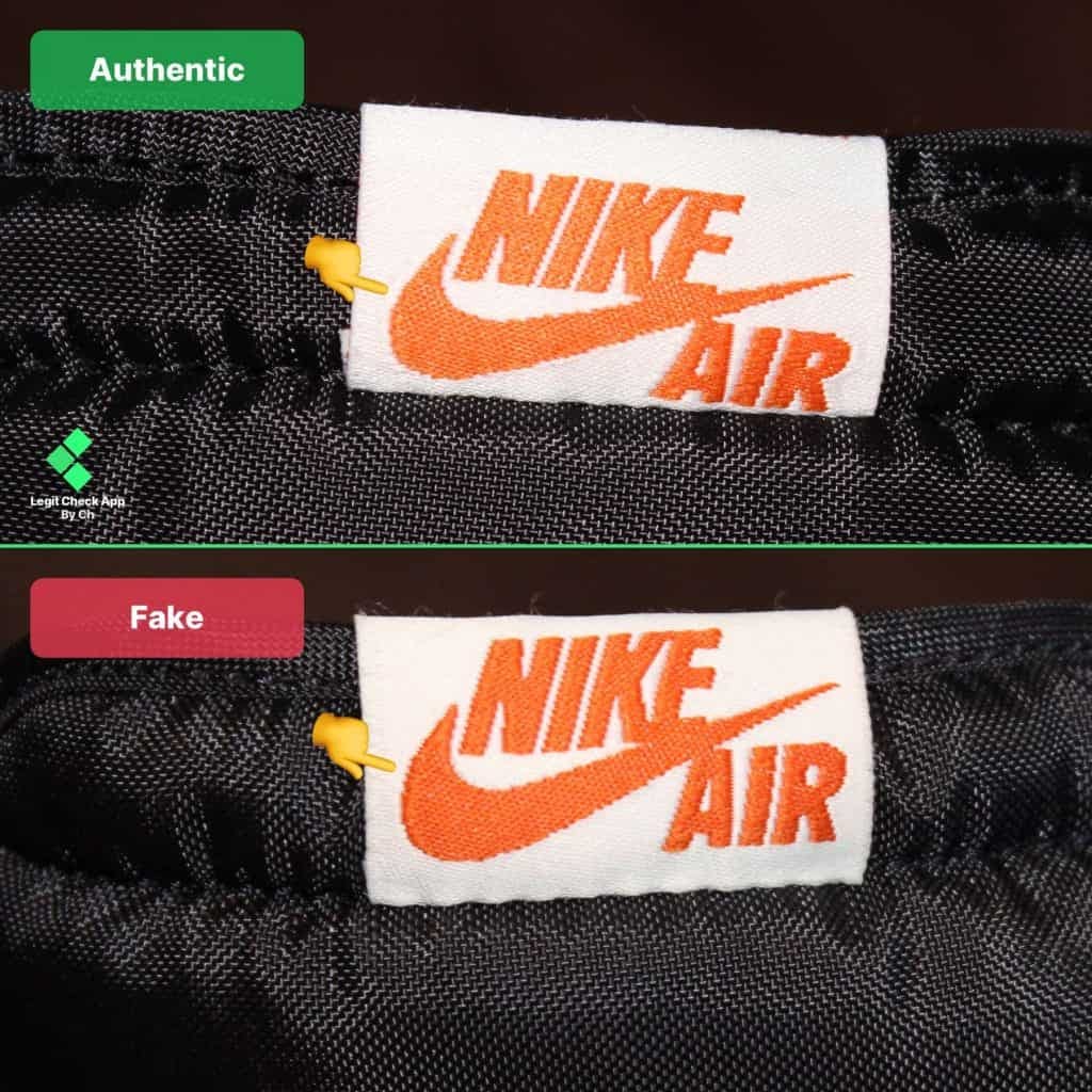 fake jordan tag