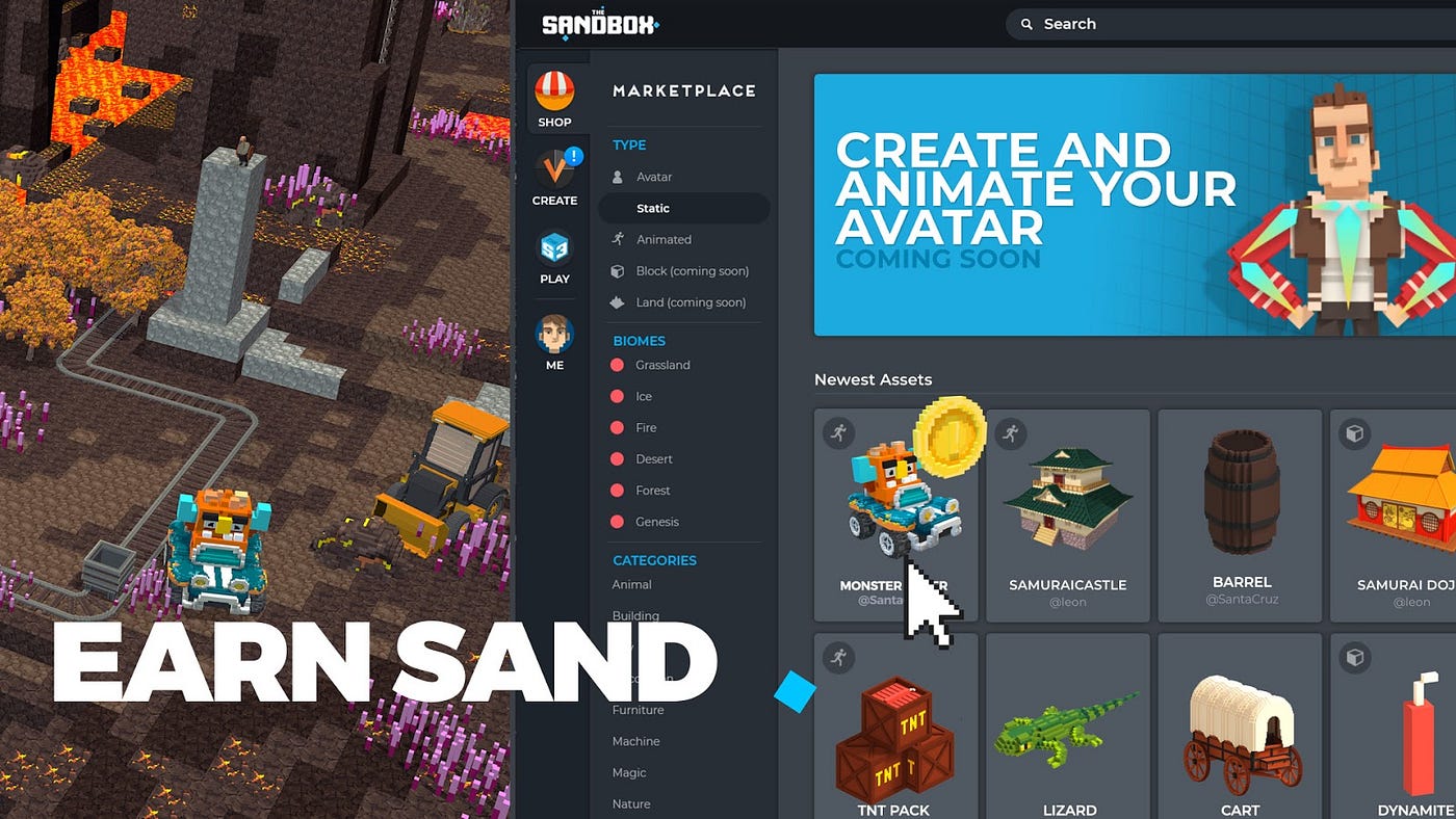 The Sandbox Blockchain Gaming Platform Receives $2.5M led by Hashed | by  The Sandbox | The Sandbox | Medium