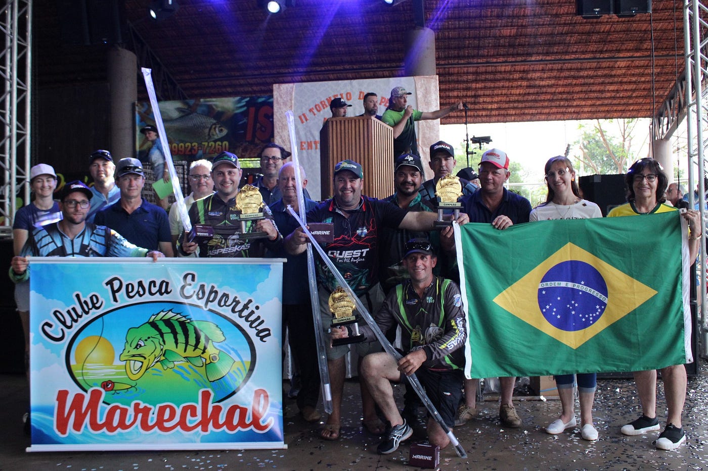 Equipe “Só no Soro/Promove Sports” é Campeã do 2º Torneio de Pesca de Entre Rios do Oeste