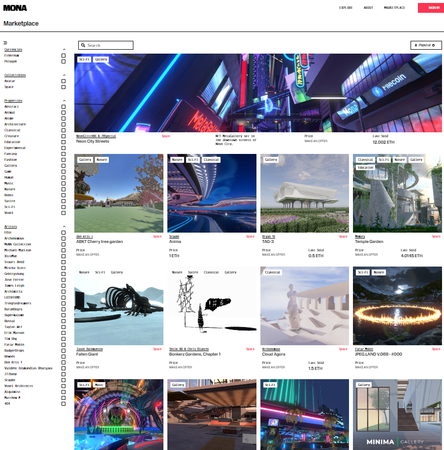 MONA, Decentralized VR. I like Mona. There. I said it. I liked… | by  deacōnline | Medium