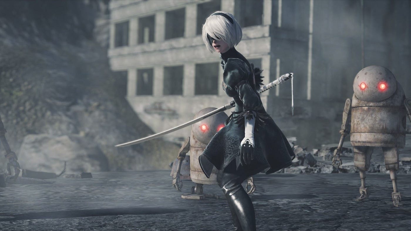 Nier: Automata”: Мечтают ли андроиды об электропанцу? | by Shills D. |  Medium