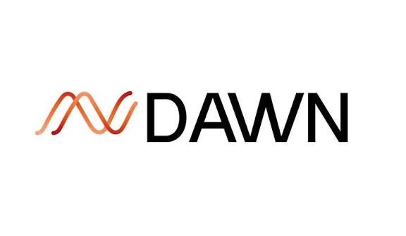 DAWN logo — Decentralized Autonomous Wireless Network for user-owned broadband.
