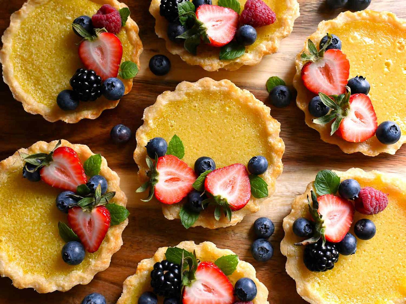 Mini Lemon Tart — Hương Vị Thanh Mát Được Nhiều Người Yêu Thích