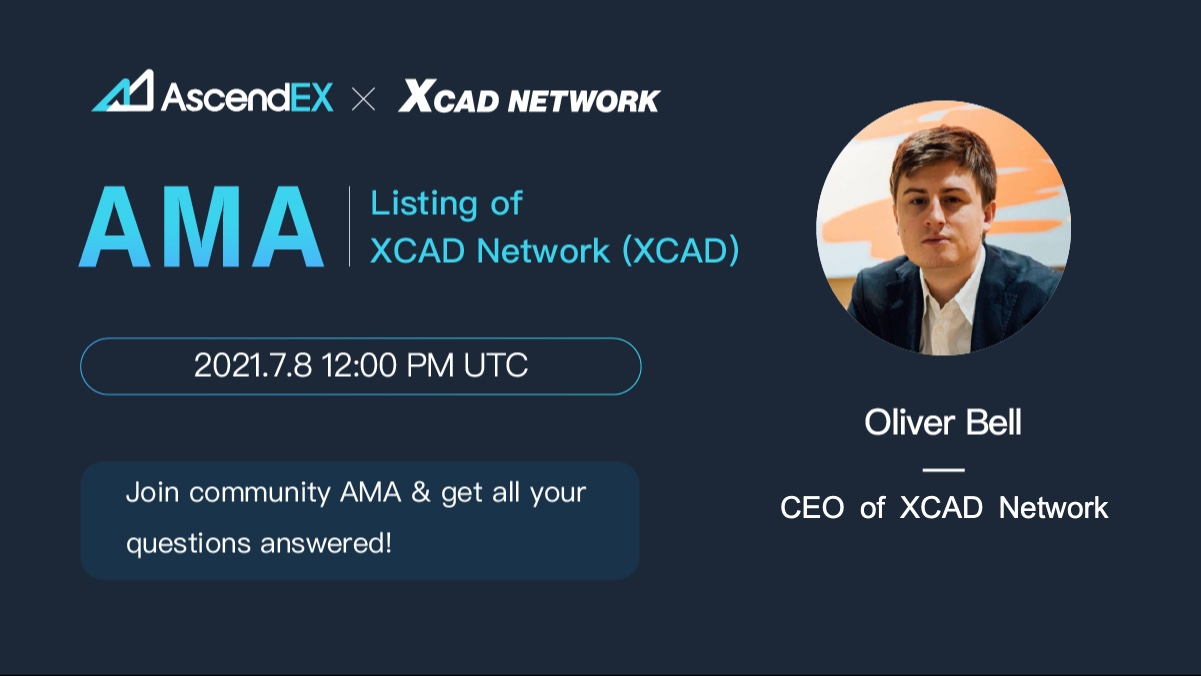 XCAD AMA Recap. To help celebrate the listing of XCAD… | by AscendEX  Support | AscendEX | Medium