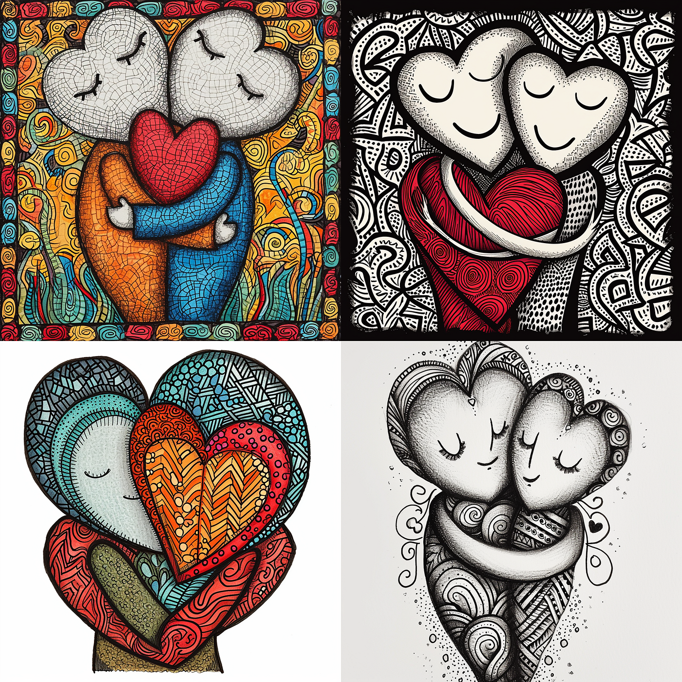 Art for the Heart: Zentangles