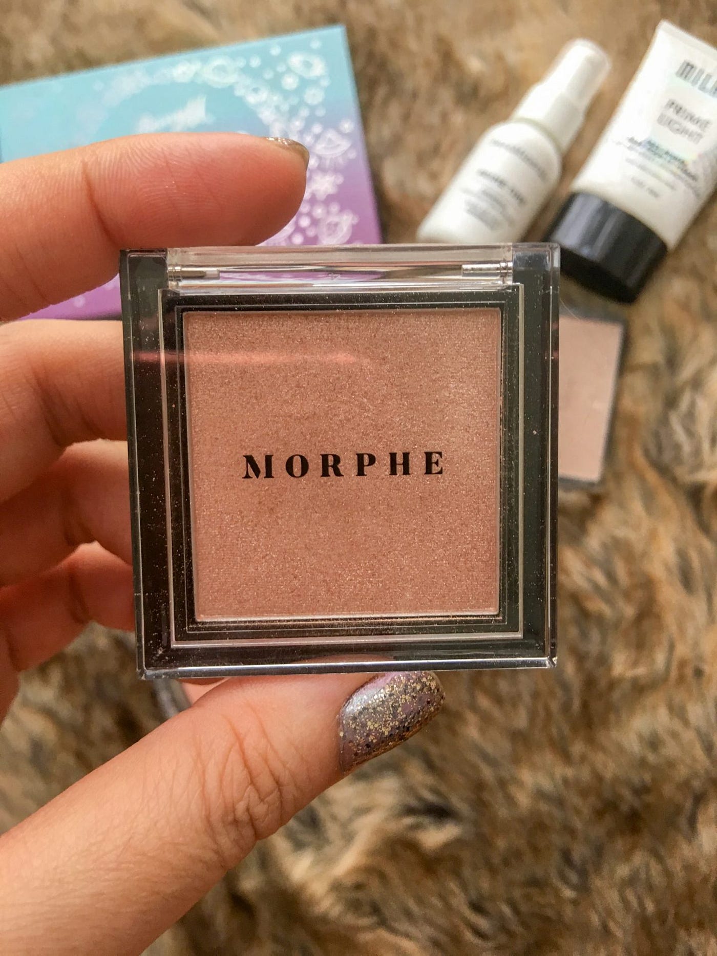 WORTH IT or THROW IT MORPHE BRUSHES MINI HIGHLIGHTER IN SPARK