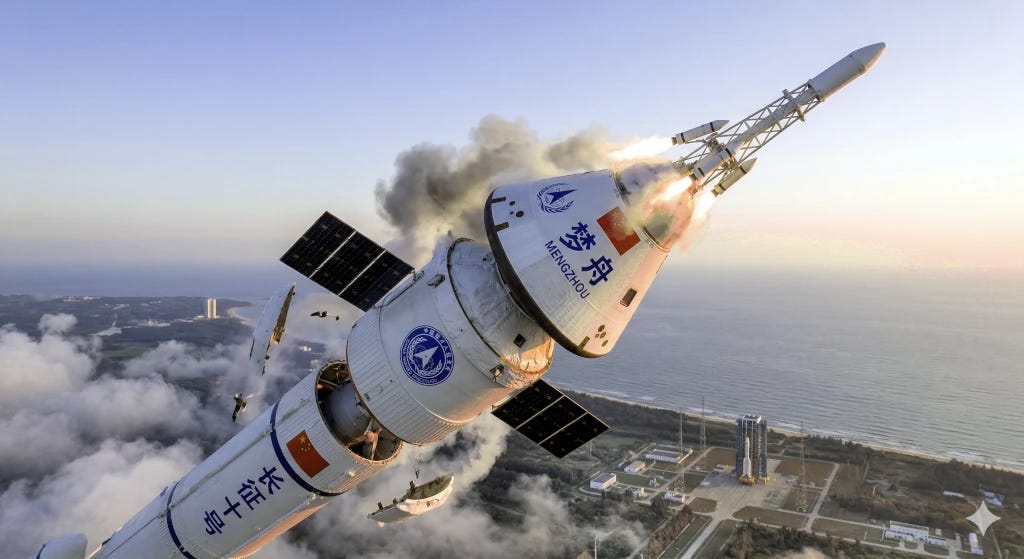 La Cina programma di far atterrare persone sulla Luna