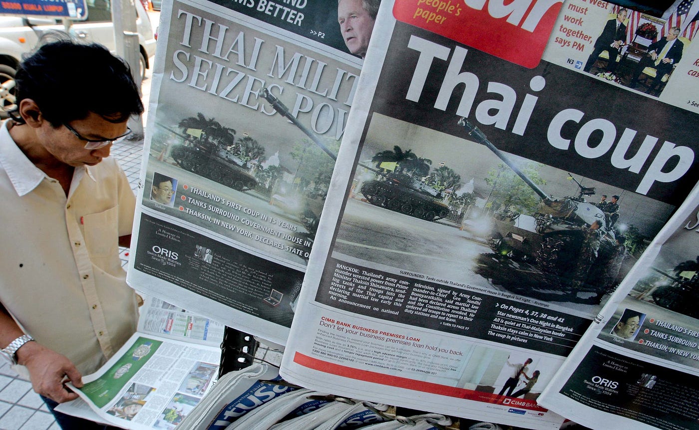 The Kingdom of the Coup in Southeast Asia