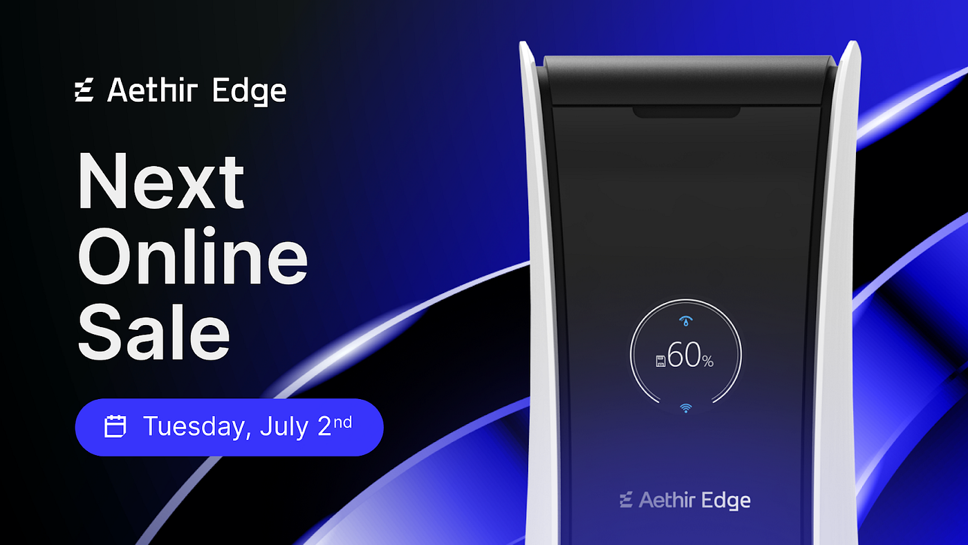 Aethir Edge Opens Third Public Sale Round: Your Chance to Join the  Decentralized GPU Revolution | by Aethir Edge | Medium