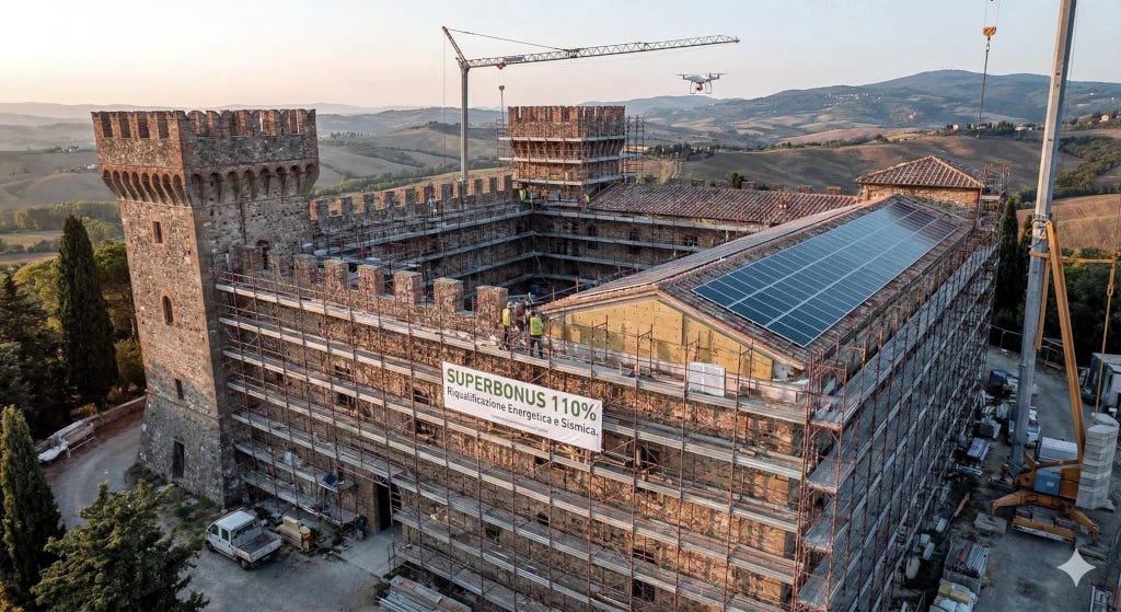 Quanto è utile ristrutturare dei Castelli