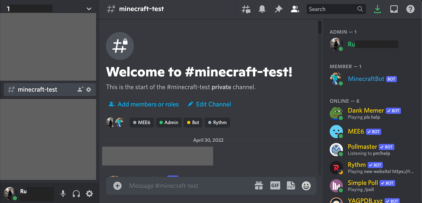 How To Make A Minecraft Discord Bot 